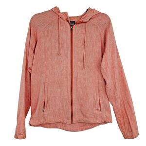Patagonia Women's Coral Full‎ Zip Hoodie Jacket Lightweight Casual Size Medium